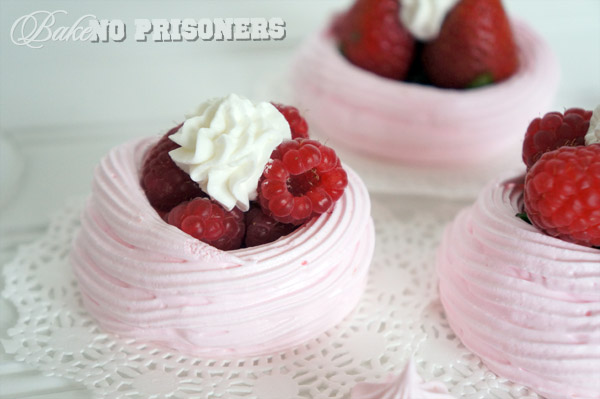 Pink Champagne Meringue