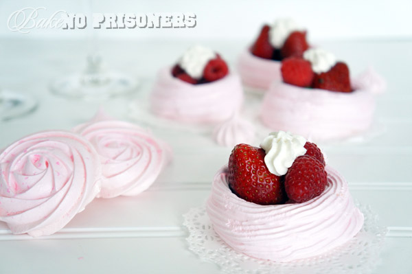 Pink Champagne Meringue