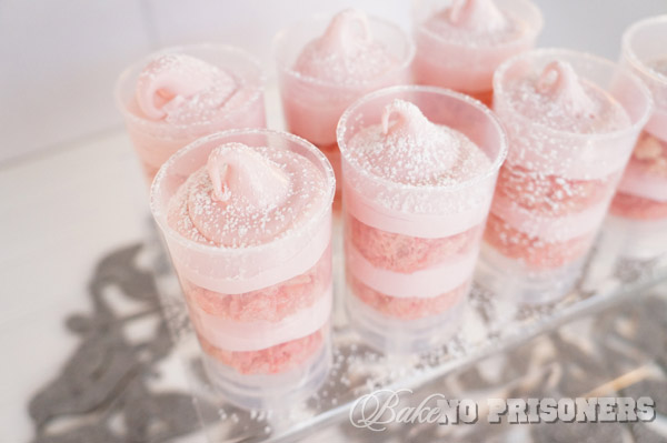 Semi-homemade Strawberry Push Pops