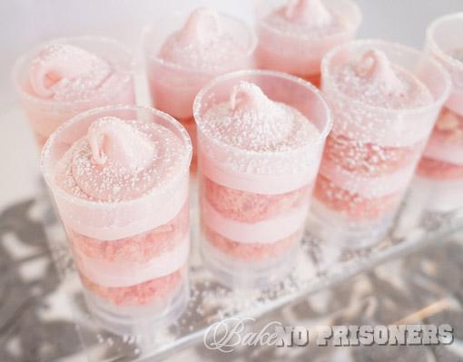 Semi-homemade Strawberry Push Pops