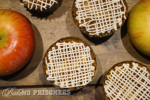 Apple Cider Cakes with Cinnamon Cream Cheese Frosting