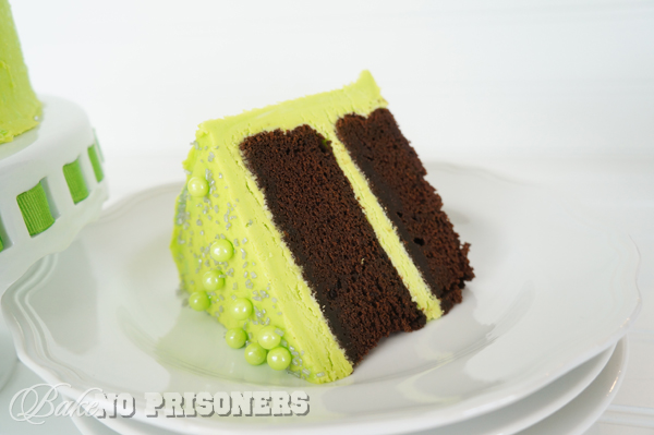 Glow in the Dark Chocolate Cake