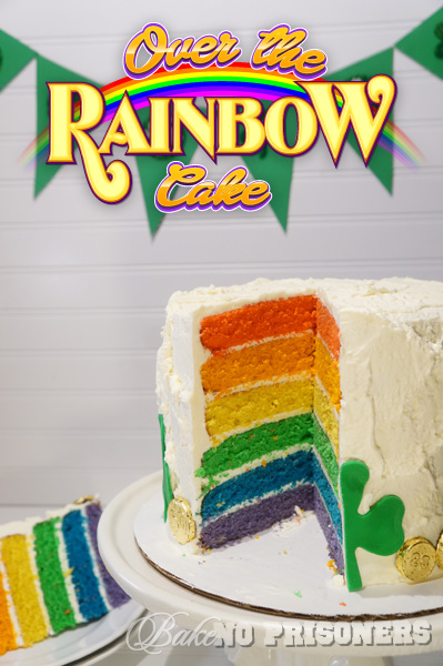 Over the Rainbow Orange Spice Cake