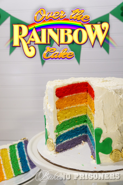 Over the Rainbow Orange Spice Cake