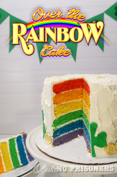 Over the Rainbow Orange Spice Cake