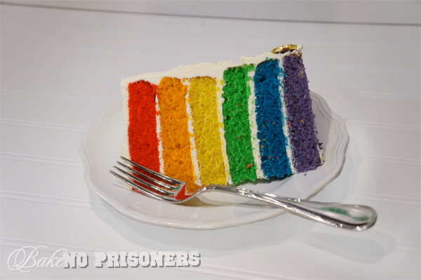 Over the Rainbow Orange Spice Cake